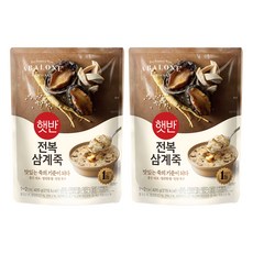 CJ Hetbahn 鮑魚人蔘雞粥, 420g, 2包