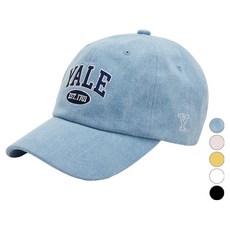 YALE KIDS 兒童款拱形Logo純色棒球帽 YJASBCD13076