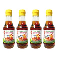 COCK BRAND 公雞牌 特級鮮魚露 200ml, 4瓶