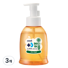 오쎄 메디버블 핸드워시 그린애플향, 3개, 500ml