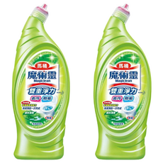 Kao 花王 Magiclean 魔術靈 雙重淨力 馬桶清潔劑, 去汙防垢, 650ml, 2瓶