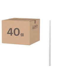 小麥購物 熱熔膠條 G422 7 x 185mm 透明 8g 40個, 1組
