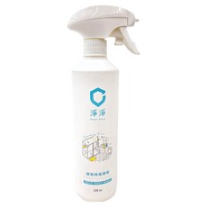 Clean Clean 淨淨 速效除垢慕斯, 500ml, 適用於玻璃、不鏽鋼、磁磚、陶瓷等材質清潔, 有機酸除垢泡沫, 1瓶