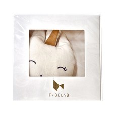 FABELAB 吊掛安撫搖鈴，棉質，印度產, 獨角獸, 1個