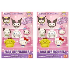 Sanrio 三麗鷗 變臉公仔 款式隨機, 2盒