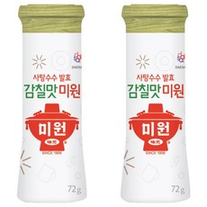 미원 사탕수수발효 감칠맛, 72g, 2개