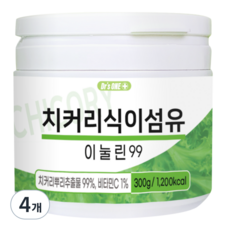 케이원바이오 치커리식이섬유 이눌린99, 300g, 4개