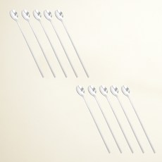 윌리브 국산 304스텐 라르고2 커트러리 티스푼 중, 10개, 단품 10개, 단품