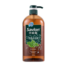 Savlon 沙威隆抗菌沐浴露 - 檸檬馬鞭草, 含Chlorhexidine Gluconate, 舒緩呵護肌膚, 1000ml, 1L, 1瓶