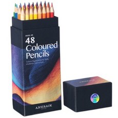 퍼플빈 전문가용 고급 색연필, 48색, 1개