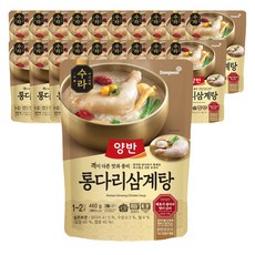 양반 수라 통다리 삼계탕, 460g, 20개