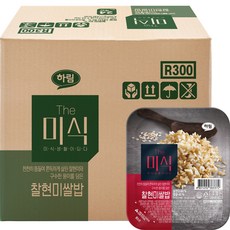 The미식 찰현미쌀밥, 24개, 180g