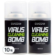 차싹 차량용 원터치 살균 탈취제 피톤치드향, 112g, 10개