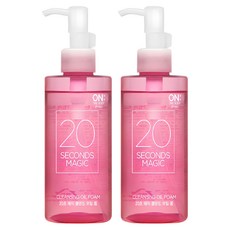 ON THE BODY 20秒魔法泡沫卸妝油, 2瓶, 200ml