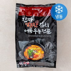 오마뎅 진짜 얼큰한 김치 어묵 우동 전골 밀키트 (냉동), 710g, 1개