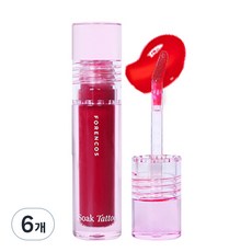 포렌코즈 속타투 립틴트, 14 지피, 3.1ml, 6개