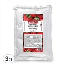 지엔엘푸드 딸기 리플잼, 1kg, 3개