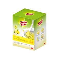 3M 크린스틱 향기톡톡 변기청소 플러스 리필 12P, 레몬, 1세트