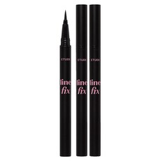 에뛰드 라인 픽스 브러쉬 라이너 0.5g, 블랙, 2개