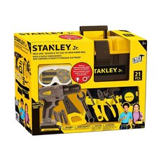 STANLEY Jr. 大全套工具箱套組 電動螺絲起子, 21件組, ST-SRP006-21-SY, 1組