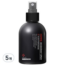 폴메디슨 남성용 옴므 데오드란트 스프레이 머스크페로몬향, 200ml, 5개 - 남자페로몬향수