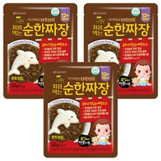 아이배냇 처음 먹는 순한 짜장, 50g, 3개
