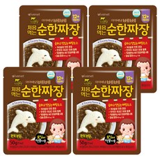Ibenet 首款溫和 jjajang, 炸醬口味, 50g, 4包