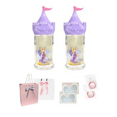 쁘띠보떼 디즈니 라푼젤 오 드 뚜왈렛 50ml 5종 선물세트, 1세트, 오 드 뚜왈렛 50ml x 2p + 쇼핑백 랜덤 발송 2p + Thank you 카드 2p + 리본 2p + 접착 테이프 2p