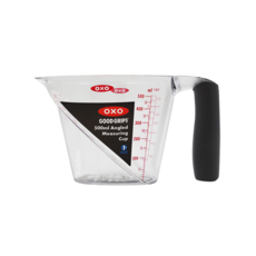 OXO 輕鬆看量杯 500ml 傾斜設計, 單色, 1個