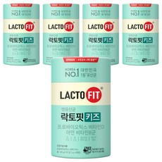 락토핏 키즈 유산균, 60회분, 120g, 5개