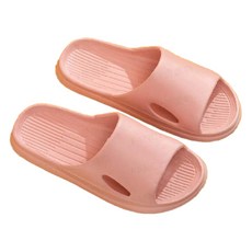FANCY LIFE 居家防滑拖鞋 38~39粉色,1雙 - 室內防滑舒適拖鞋, 粉色, 38~39
