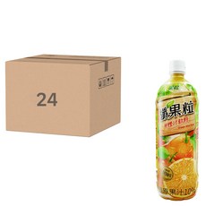 黑松 纖果粒柳橙汁飲料, 950ml x 12瓶, 24瓶