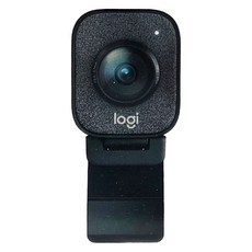 Logitech 羅技 StreamCam 直播攝影機，1080p/60fps高畫質，內建麥克風，自動對焦，黑色, VU0054