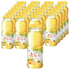 내사랑유자씨, 180ml, 24개