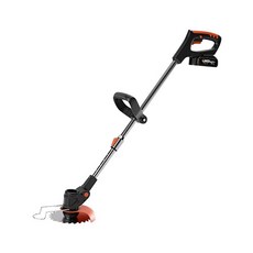芒果科技多功能割草機 24V1電 含輪 橙黑, 1台