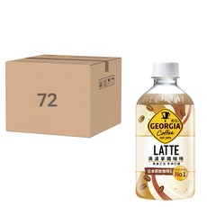 GEORGIA 喬亞 滴濾拿鐵咖啡, 350ml, 72瓶
