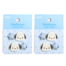 Sanrio 角色壓克力髮夾 2 件套