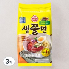 오뚜기 생쫄면 2인분, 452g, 3개