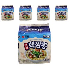 농심 사천백짬뽕 94g, 20개
