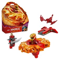 LEGO Ninjago 赤地的猛龍旋風忍術陀螺 71823 適合6歲以上兒童的積木玩具, 1組
