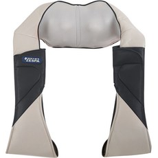 제스파 충전식 무선형 목 어깨 안마기, ZP7019(블랙)