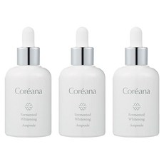 코리아나 발효화이트닝 앰플, 3개, 50ml