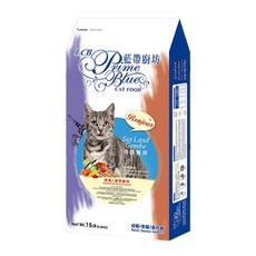 LCB 藍帶廚坊 海陸雙拼成貓/老貓/室內貓糧，化毛+潔牙配方, 海陸雙拼, 6.8kg, 1袋