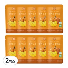 몸애쏙쏙 유기농 호박즙, 1L, 2개 100ml, 20개