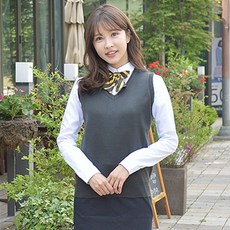 교복몰 여아용 보풀방지 교복조끼