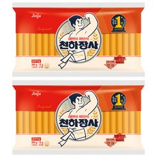 진주햄 천하장사 오리지날 소시지, 990g, 2개 990g, 2개
