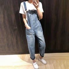 여름멜빵바지