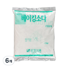 신진식품 베이킹 식소다, 1kg, 6개