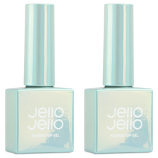 Jello Jello 美甲免清潔封層凝膠 10ml, 單色, 2個
