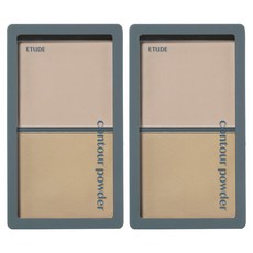 ETUDE 修飾專家雙色修容餅 韓國網紅Hyojin聯名款, 03 Relight, 2入